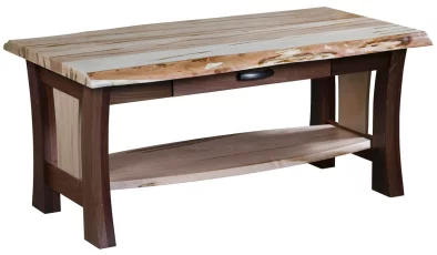 Reed Live Edge Coffee Table