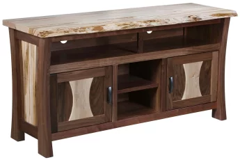 Reed Live Edge Media Console