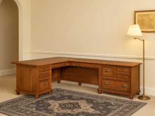 Risley Deluxe L-Shaped Desk