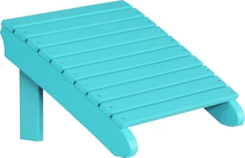 Aruba Blue Rockaway Adirondack Footrest