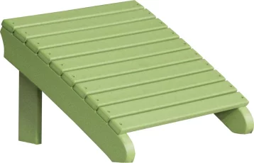 Lime Green Rockaway Adirondack Footrest