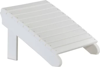 White Rockaway Adirondack Footrest