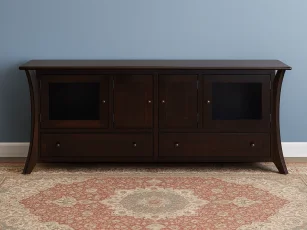 Rockefeller 4-Door Media Stand