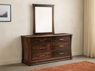 Rosewood Mirror Dresser
