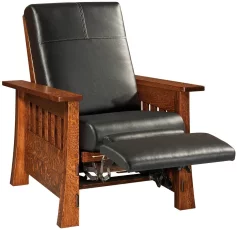 Arts and Crafts Hardwood Recliner