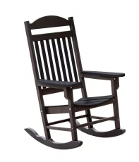 Black Santorini Outdoor Rocker