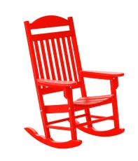 Bright Red Santorini Outdoor Rocker