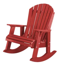 Cardinal Red Sidra Adirondack Rocker