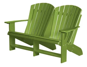 Lime Green Sidra Double Adirondack