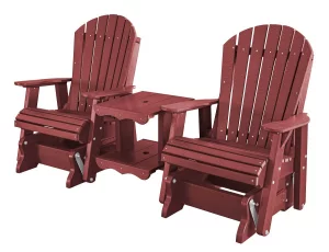 Cherry Wood Sidra Double Gliders