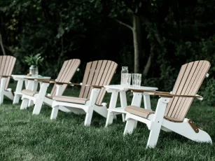 Poly Lumber Folding Adirondacks
