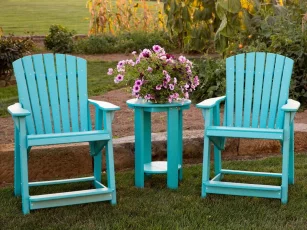 Counter Height Adirondack Chairs