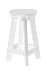 White Sidra Outdoor Bar Stool