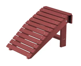 Cherry Wood Sidra Outdoor Folding Footstool