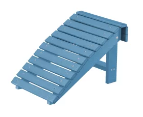 Powder Blue Sidra Outdoor Folding Footstool
