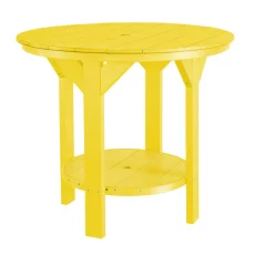 Lemon Yellow Sidra Outdoor Pub Table