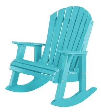 Aruba Blue Sidra Adirondack Rocker