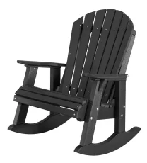 Black Sidra Adirondack Rocker