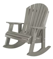 Light Gray Sidra Adirondack Rocker