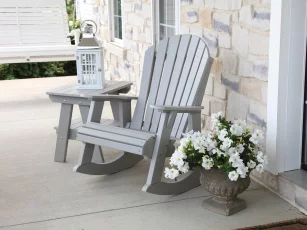 Sidra Adirondack Rocker and Table