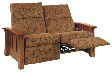 Mission Style Loveseat