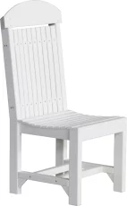 White Stockton Outdoor Dining Chair