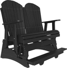 Black Tahiti Loveseat Balcony Glider