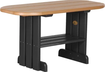 Cedar and Black Tahiti Outdoor Coffee Table