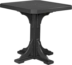 Black Tahiti Outdoor Bar Table