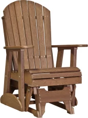 Antique Mahogany Tahiti Outdoor Glider
