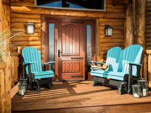 Tahiti Outdoor Glider and Double Glider