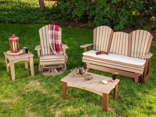 Outdoor Poly Lumber Set
