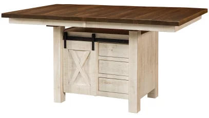 Texas Rustic Cabinet Table
