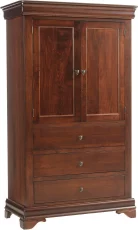 Vincennes Solid Wood Armoire