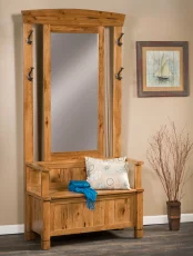 Weirton Mirrored Entryway Seat