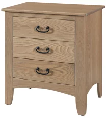 Woonsocket 3-Drawer Nightstand