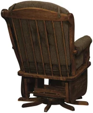 Classic Upholstered Amish Glider
