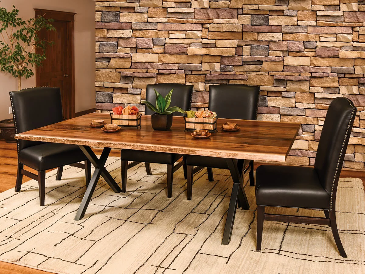 Tortola Live Edge Dining Set image 1